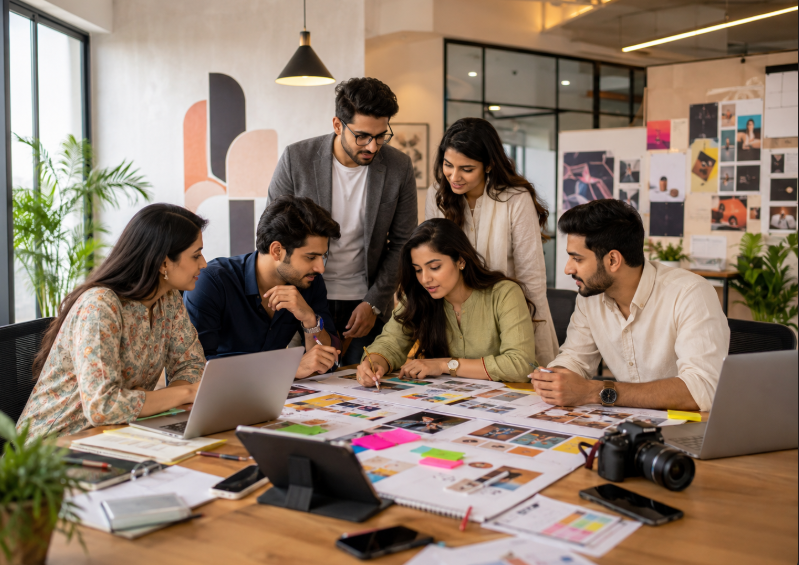 Creative team session