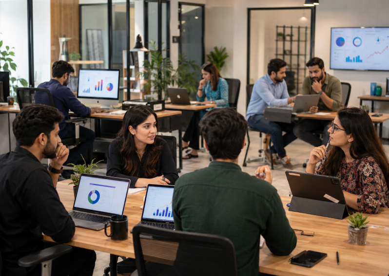 Grownix Digital team in Lahore office